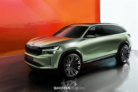 Koda R V Le Lext Rieur Du Futur Kodiaq Moniteur Automobile