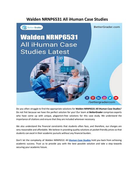 Walden Nrnp6531 All Ihuman Case Studies By Elinawatson Issuu