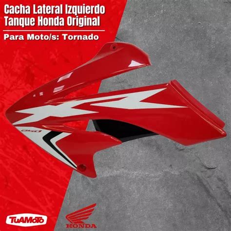 Cacha Lateral Izquierda Tanque Honda Tornado Rojo Original En Venta En