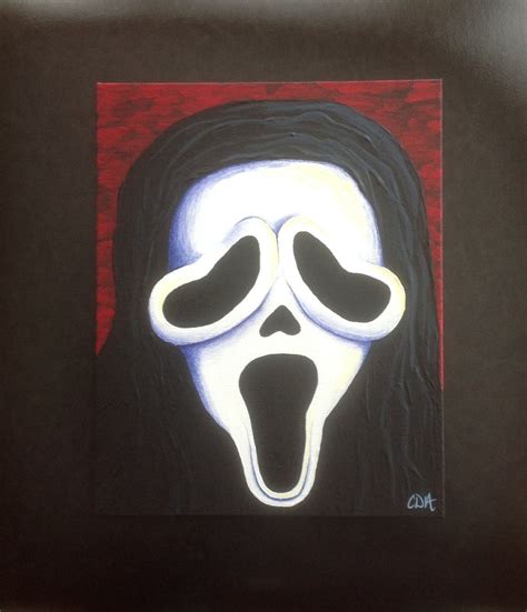 Ghost Face Scream : Acrylic Painting - Etsy Italia