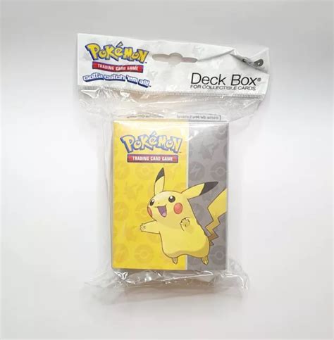 Neuf Deck Box Pok Mon Pikachu Boite De Rangement Ultrapro Trading Card