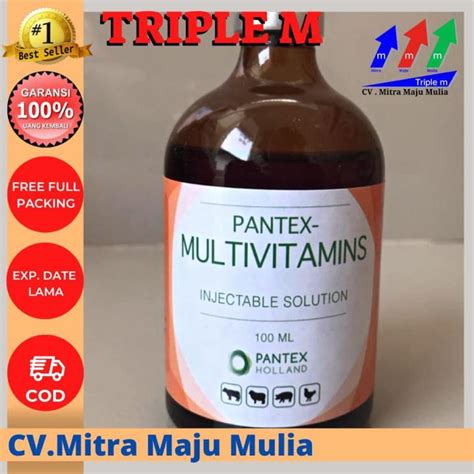 Pantex Multivitamin Holland Injeksi Ml Lazada Indonesia