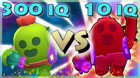 300 IQ Vs 10 IQ Brawl Stars Moments 3 YouTube