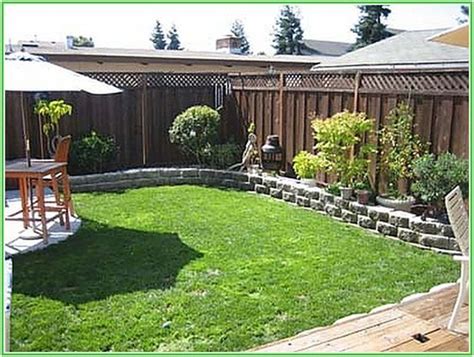 50 Beautiful Small Backyard Landscaping Ideas - SWEETYHOMEE