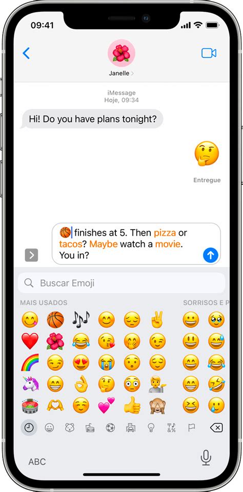 Como Usar Os Emojis No Iphone Ipad E Ipod Touch Suporte Da Apple Br