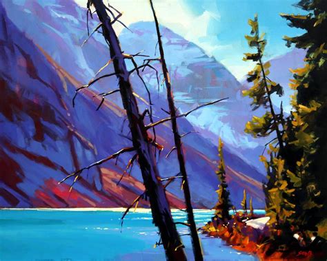 Mike Svob Presented By Canada House Landscape Artist Colorful