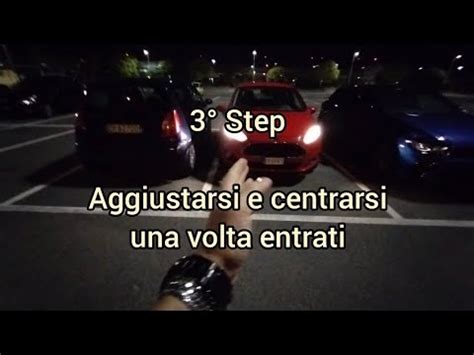 Parcheggio A L Parte Aggiustarsi E Sistemarsi Una Volta Entrati