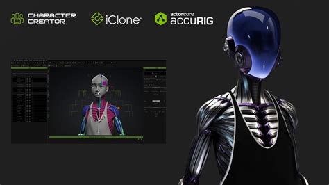 How To Auto Rig Cyborgs With Character Creator Accurig Part