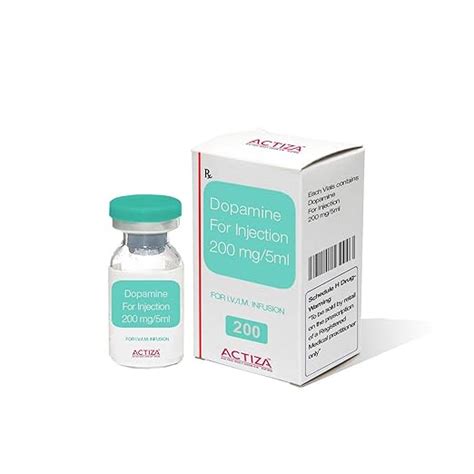 Dopamine Vial Of 5ml Injection Health And Personal Care