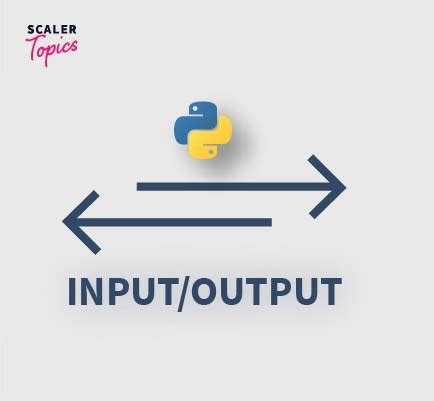 Python Input And Output With Examples Scaler Topics