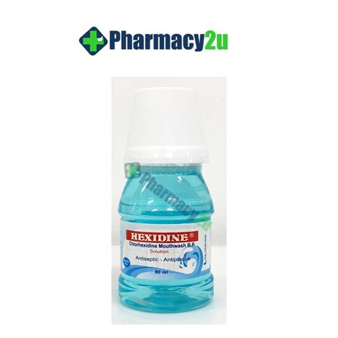 Hexidine Mouth Wash Antiseptic Antiplaque Ml Shopee Malaysia