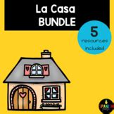 La Casa Spanish House Diagram Vocabulary And Labeling By Spanish Profe