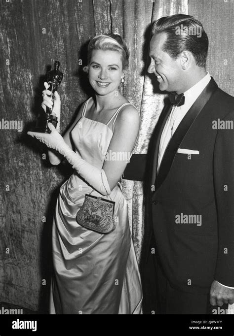 Grace Kelly William Holden 27th Academy Awards 1955 File Reference