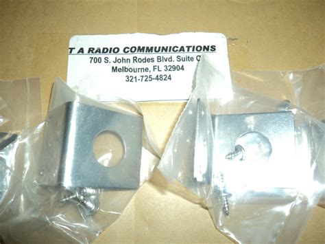 5 Tram L Brackets 3 4 NMO Style Stainless Steel Antenna Mount 1255