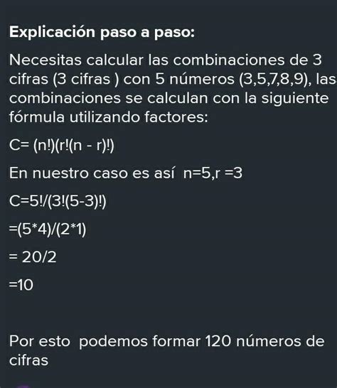 Cuantos Numeros De Cifras Se Pueden Formar Con Brainly Lat 97440 The