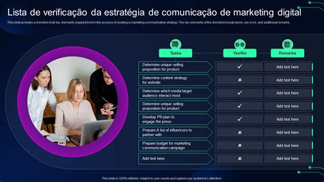 Os 10 Principais Modelos De Lista De Verificação De Marketing Digital