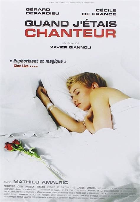 Amazon fr Quand j étais chanteur Gérard Depardieu Cécile de France