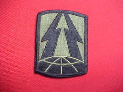 New Us Army Th Signal Command Patch Subdued Ebay