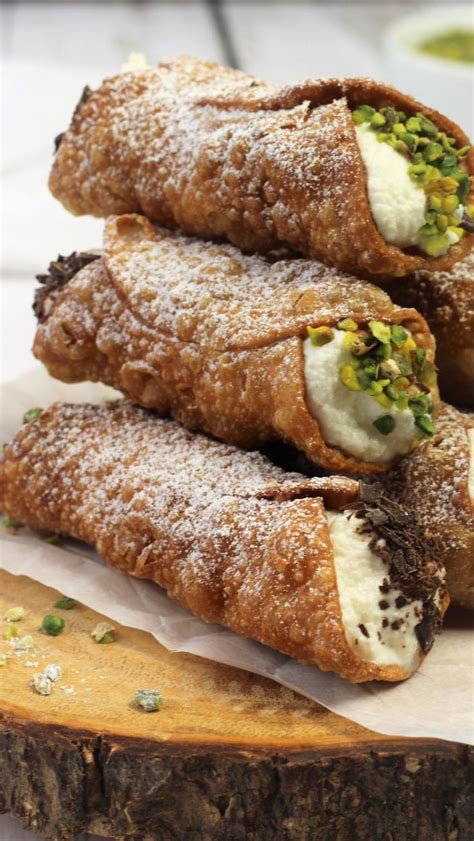 Sicilian Cannoli with Ricotta Filling | Sicilian recipes, Italian recipes dessert, Authentic ...