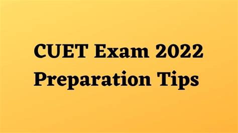 CUET Exam 2022 Pattern And Preparation Tips For Central University UG