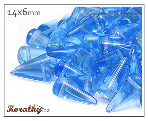 Czech Glass Spike Beads X Mm No Manumi Eu