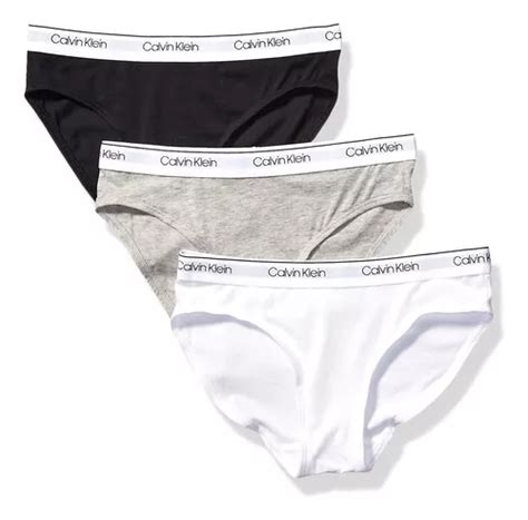 Bikini Panty Calvin Klein De Algodón Para Niñas Moderno Pa Cuotas sin interés