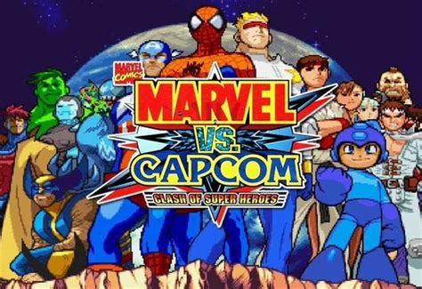 Anos Do Cl Ssico Marvel Vs Capcom Clash Of Super Heroes Sbt