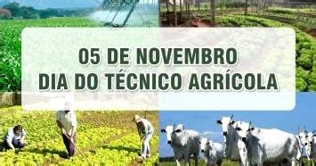 5 de novembro Dia do Técnico Agrícola