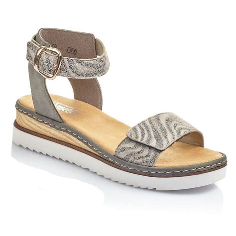 rieker ankle strap sandal womens  westwoods uk
