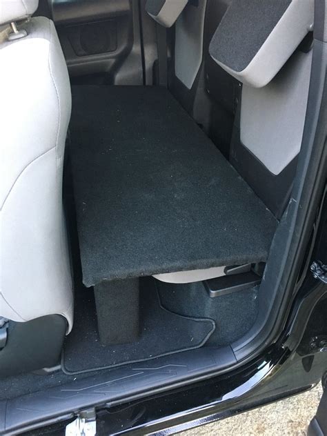 Built A Platform For The Rear Jump Seats Of My Access Cab In 2021