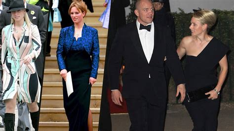 Zara Tindall's unroyal wedding guest outfits: Mini dresses, thigh-split ...