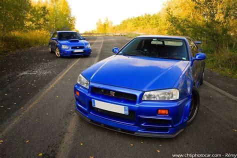 Subaru Impreza Sti Nissan Skyline Gtr R34 Nissan Gtr Skyline Nissan Skyline Gtr R34