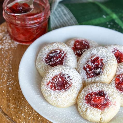 Apple Cranberry Homemade Jam Cookies - My Cookie Journey