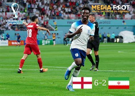 Mondial 2022 Gr B L Angleterre Atomise L Iran Media Foot DZ