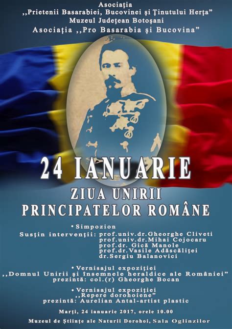 Simpozionul 24 Ianuarie Ziua Unirii Principatelor Române La