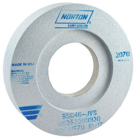 Norton Type 7 12 X 2 X 5 Recessed Grinding Wheel 1vun766253209930 Grainger