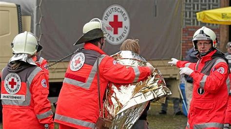 DRK Ennepetal bei Katastrophen und Unglücken für Menschen da