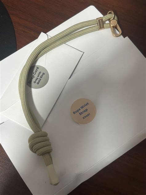 Casetify Rope Wrist Strap Khaki Mobile Phones Gadgets Mobile