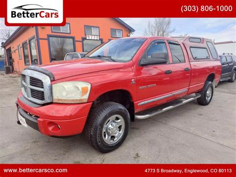 Used 2006 Dodge Ram 3500 Laramie For Sale Right Now Cargurus