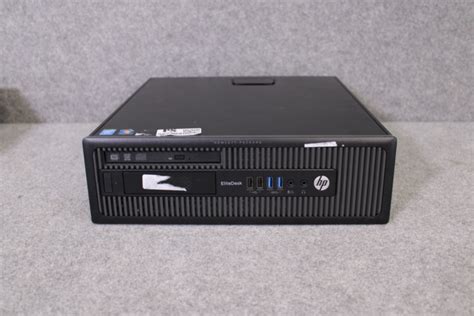 Desktop Computer HP Elitedesk 800 GI SFF Black PS Auction We Value