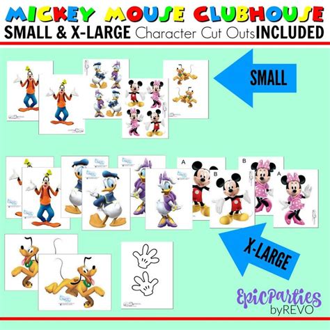 Mickey Mouse Clubhouse Centerpiece Birthday Mickey Mouse Centerpiece