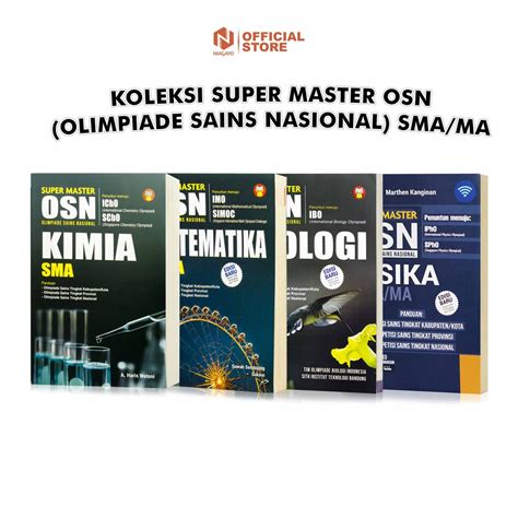 Jual Buku Sma Ma Super Master Ksn Fisika Super Master Osn Biologi