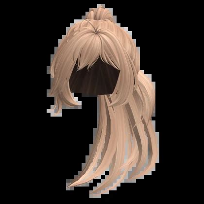 Long Anime High Ponytail W Bangs Honey Blonde Roblox Item Rolimon S