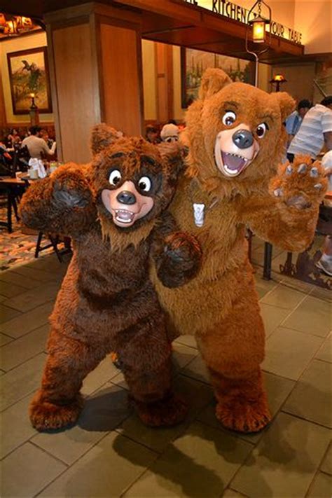 Koda And Kenai From Brother Bear Disney Costumes Brother Bear Mascot