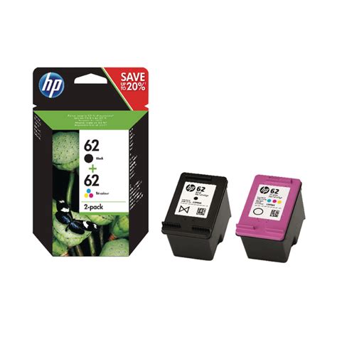 Hewlett Packard Hp Black Colour Ink Cartridges Twin Pack N J Ae Ebay