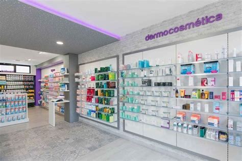 A Pharmacy Store With Shelves Full Of Products