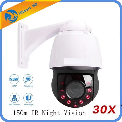 Home Security 5mp Built In Poe Ptz Ip Bullet Camera 10x Optiacal Zoom