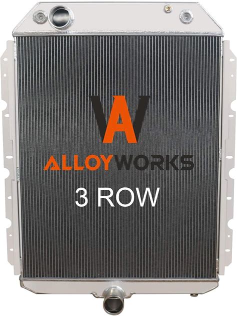 Amazon ALLOYWORKS 493367C2 493367C3 493367C4 Truck Radiator 3 Row