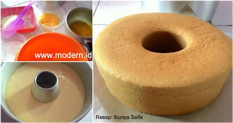 Resep Sponge Cake Lembut Tanpa Pengembang Sama Sekali Modernid