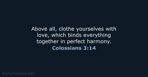 October 28 2021 Bible Verse Of The Day Nrsv Colossians 3 14